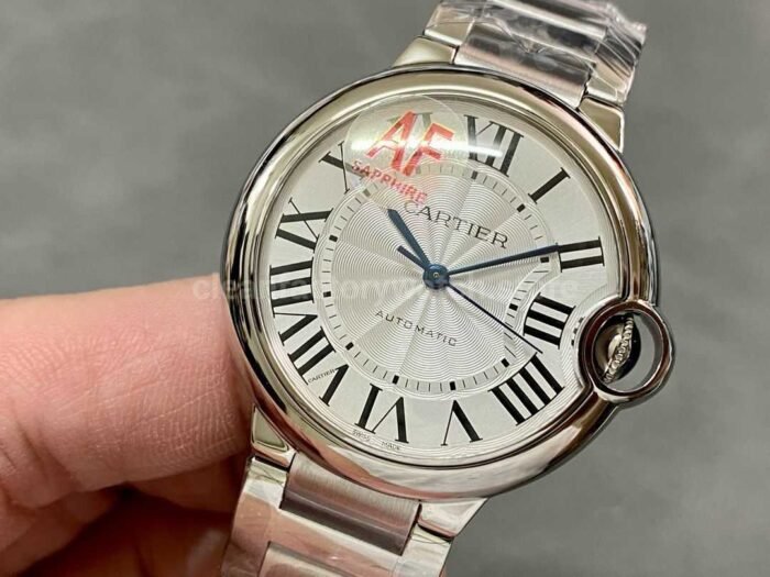 AF Factory Cartier Ballon Bleu W6920046 36mm Full Steel White Dial - Image 3