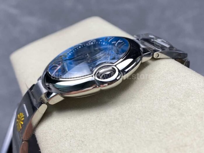 AF Factory Cartier Ballon Bleu WSBB0061 42mm Full Steel Roman Numerals Light Blue Dial - Image 6