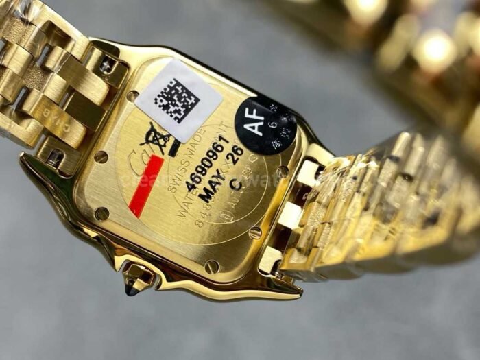 AF Factory Cartier Panthère 27mm Full Yellow Gold ,Gold Dial - Image 6