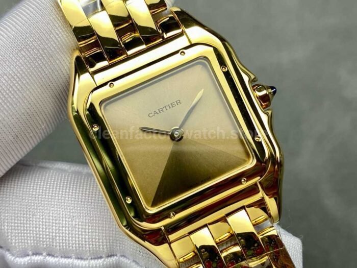 AF Factory Cartier Panthère 27mm Full Yellow Gold ,Gold Dial - Image 2