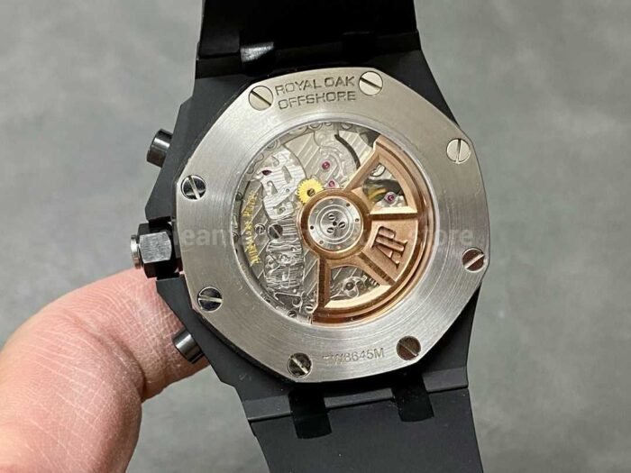 APF Factory Audemars Piguet Royal Oak Offshore Chronograph 26238CE.OO.1300CE.01 42mm Ceramic Rubber Strap Black Dial - Image 7