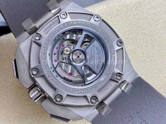 APF Factory Audemars Piguet Royal Oak Offshore Chronograph 26568IM.OO.A004CA.01 44mm Titanium Rubber Strap Grey Dial - Image 7