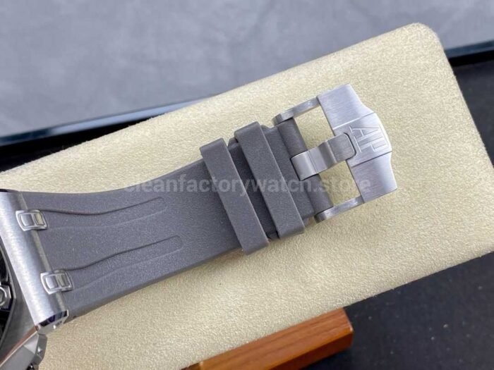 APF Factory Audemars Piguet Royal Oak Offshore Chronograph 26568IM.OO.A004CA.01 44mm Titanium Rubber Strap Grey Dial - Image 9