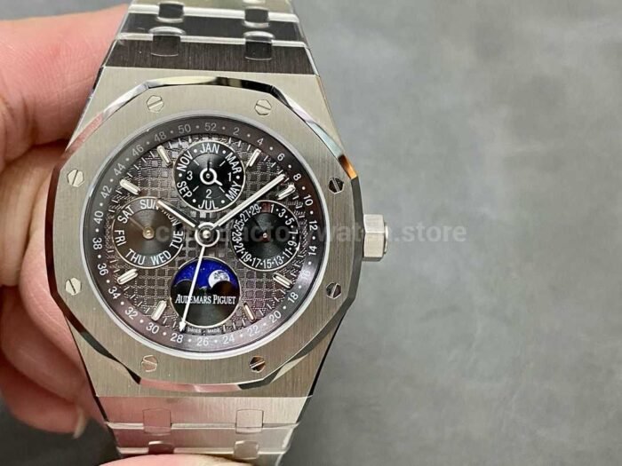 BBR Factory Audemars Piguet Royal Oak Perpetual Calendar 26607BC.OO .1220BC.02 41mm F 3 Super Clone Watch,Clean Factory Watch