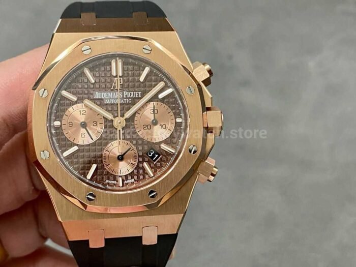 BF Factory Audemars Piguet Royal Oak Chronograph 26239OR.OO .D821CR.01 41mm Rose 3 Super Clone Watch,Clean Factory Watch