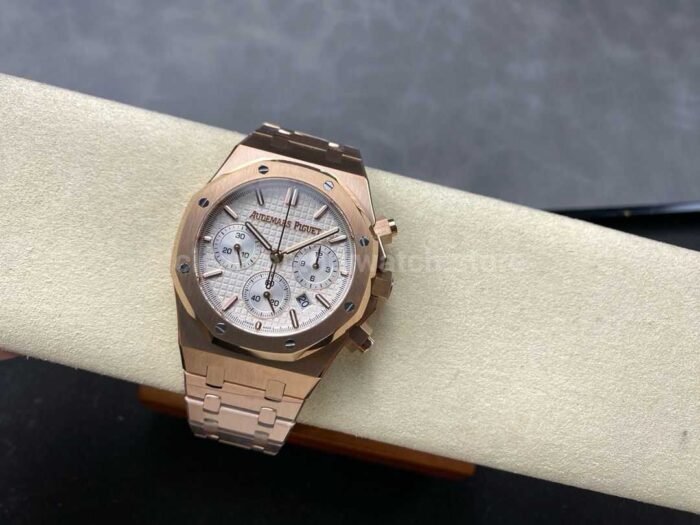 BF Factory Audemars Piguet Royal Oak Chronograph 26240OR.OO .1320OR.03 41mm Full Rose Gol 6 Super Clone Watch,Clean Factory Watch