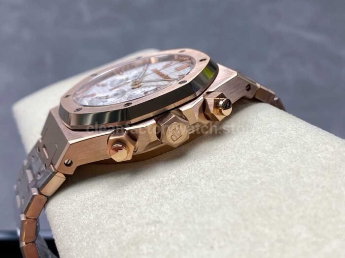 BF Factory Audemars Piguet Royal Oak Chronograph 26240OR.OO .1320OR.03 41mm Full Rose Gold 1 Super Clone Watch,Clean Factory Watch