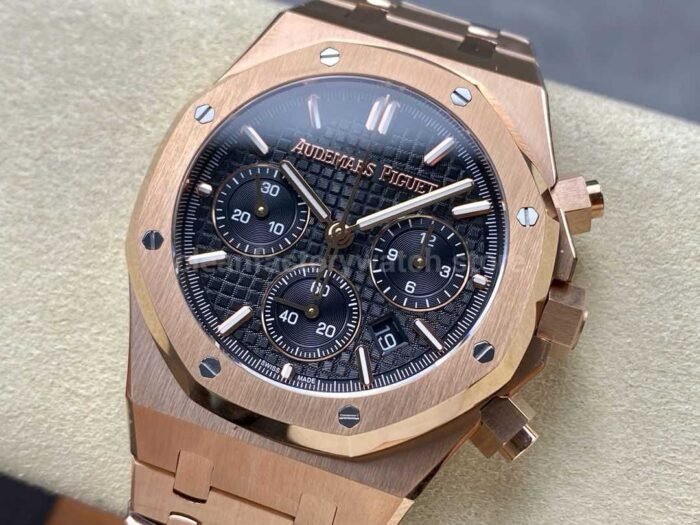 BF Factory Audemars Piguet Royal Oak Chronograph 26240OR.OO .1320OR.05 41mm Full Rose Super Clone Watch,Clean Factory Watch