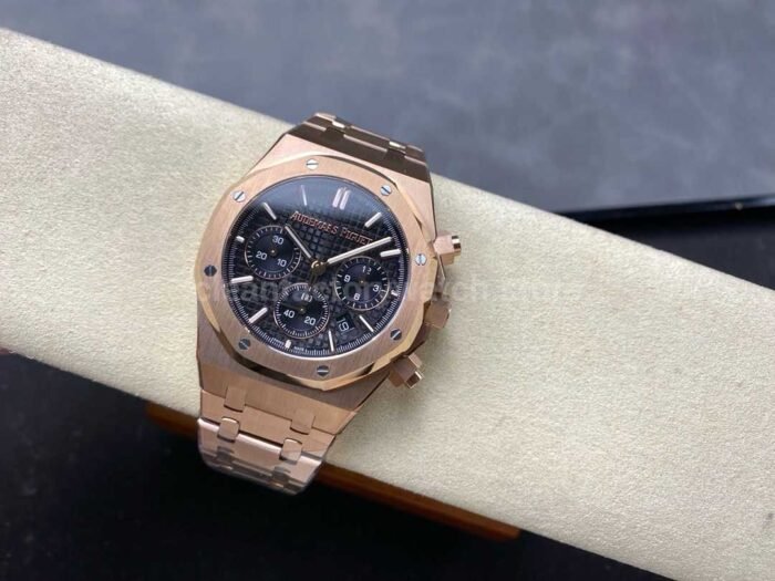 BF Factory Audemars Piguet Royal Oak Chronograph 26240OR.OO .1320OR.05 41mm Full Rose G 1 Super Clone Watch,Clean Factory Watch