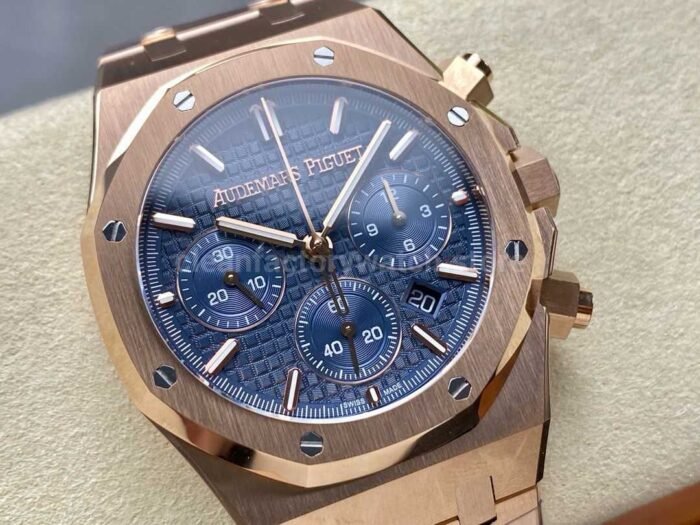 BF Factory Audemars Piguet Royal Oak Chronograph 26240OR.OO .1320OR.05 41mm Full Rose Gold 10 Super Clone Watch,Clean Factory Watch