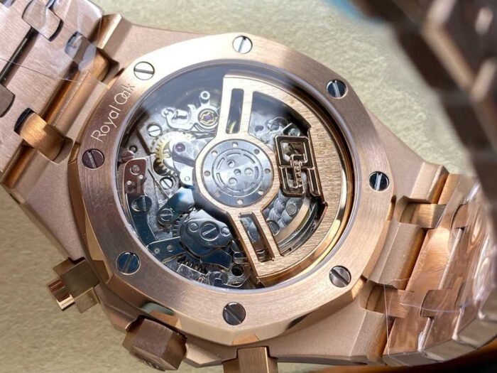 BF Factory Audemars Piguet Royal Oak Chronograph 26240OR.OO .1320OR.05 41mm Full Rose Gold 3 Super Clone Watch,Clean Factory Watch