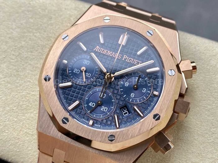 BF Factory Audemars Piguet Royal Oak Chronograph 26240OR.OO .1320OR.05 41mm Full Rose Gold 4 Super Clone Watch,Clean Factory Watch