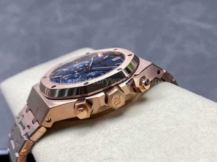 BF Factory Audemars Piguet Royal Oak Chronograph 26240OR.OO .1320OR.05 41mm Full Rose Gold 7 Super Clone Watch,Clean Factory Watch