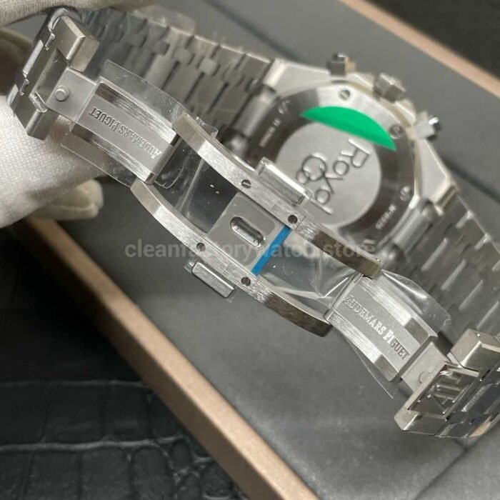 BF Factory Audemars Piguet Royal Oak Chronograph 26240ST.OO .1320ST.04 41mm Full Steel Green Super Clone Watch,Clean Factory Watch