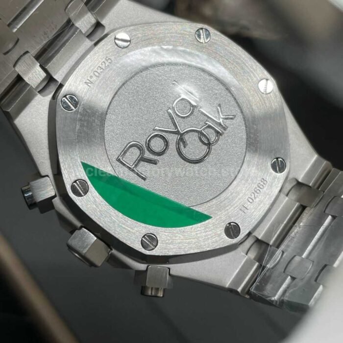 BF Factory Audemars Piguet Royal Oak Chronograph 26240ST.OO .1320ST.04 41mm Full Steel Green 5 Super Clone Watch,Clean Factory Watch