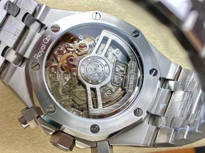 BF Factory Audemars Piguet Royal Oak Chronograph 26240ST.OO .1320ST.06 41mm Full Steel Black 10 Super Clone Watch,Clean Factory Watch