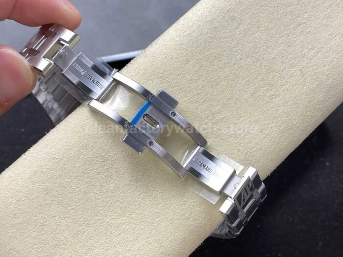 BF Factory Audemars Piguet Royal Oak Chronograph 26240ST.OO .1320ST.06 41mm Full Steel Black 7 Super Clone Watch,Clean Factory Watch