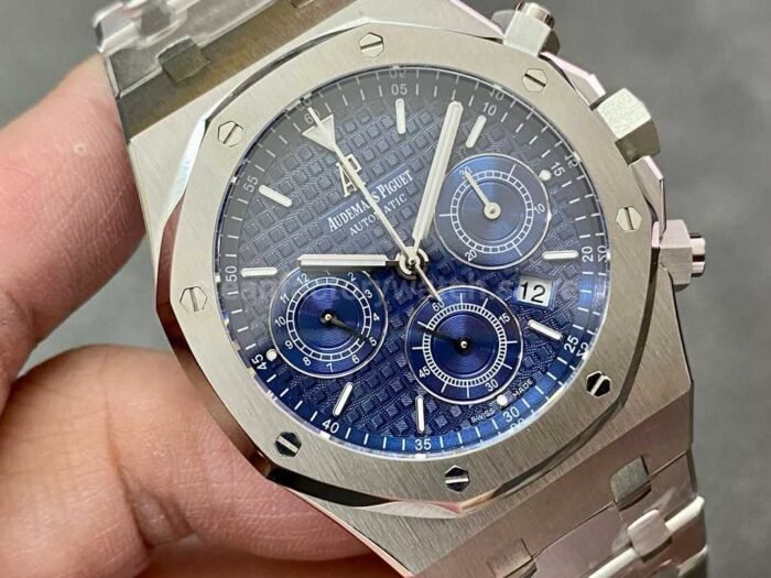 BF Factory Audemars Piguet Royal Oak Chronograph 26320ST.00.1220ST.03 41mm Full Steel Blue Di 6 Super Clone Watch,Clean Factory Watch