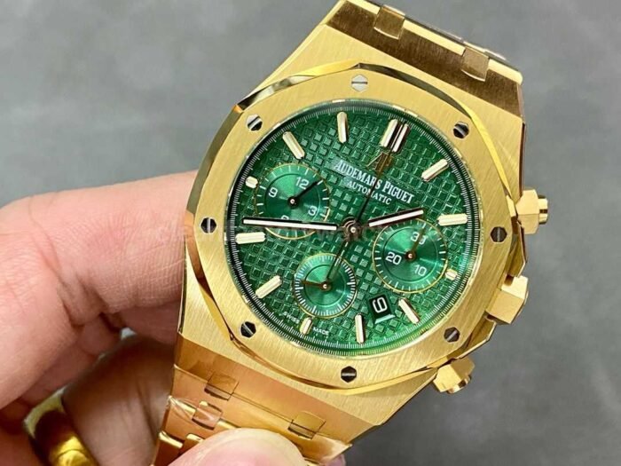 BF Factory Audemars Piguet Royal Oak Chronograph 26331BA.OO .1220BA.02 41mm Full Yellow 3 Super Clone Watch,Clean Factory Watch