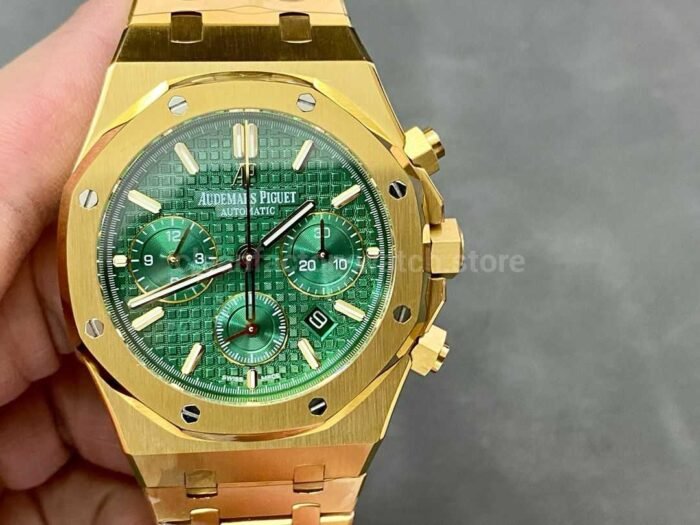 BF Factory Audemars Piguet Royal Oak Chronograph 26331BA.OO .1220BA.02 41mm Full Yellow Super Clone Watch,Clean Factory Watch