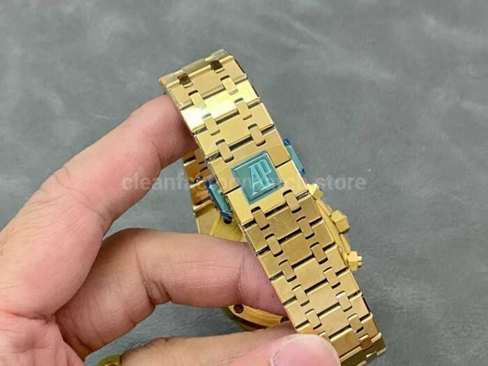 BF Factory Audemars Piguet Royal Oak Chronograph 26331BA.OO .1220BA.02 41mm Full Yellow 9 Super Clone Watch,Clean Factory Watch