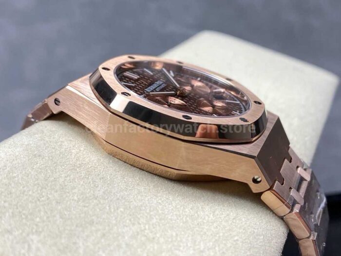 BF Factory Audemars Piguet Royal Oak Chronograph 26331OR.OO .1220OR.02 41mm Full Rose Go 6 Super Clone Watch,Clean Factory Watch