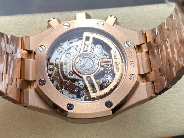 BF Factory Audemars Piguet Royal Oak Chronograph 26331OR.OO .1220OR.02 41mm Full Rose Go 8 Super Clone Watch,Clean Factory Watch