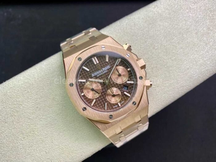 BF Factory Audemars Piguet Royal Oak Chronograph 26331OR.OO .1220OR.02 41mm Full Rose Gol 5 Super Clone Watch,Clean Factory Watch