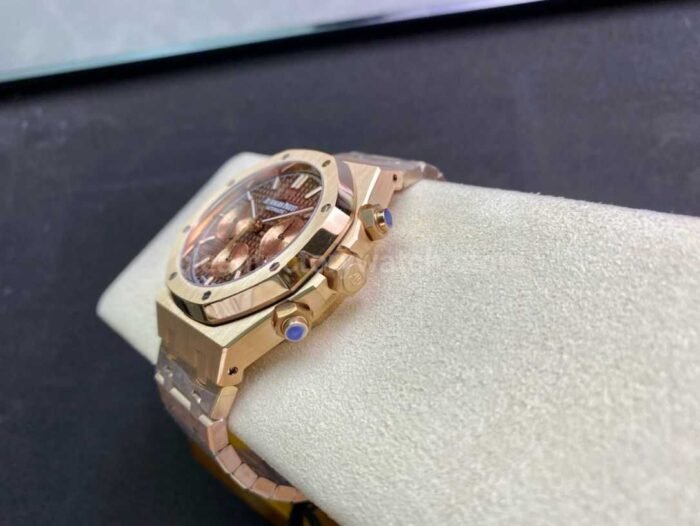 BF Factory Audemars Piguet Royal Oak Chronograph 26331OR.OO .1220OR.02 41mm Full Rose Gol 7 Super Clone Watch,Clean Factory Watch