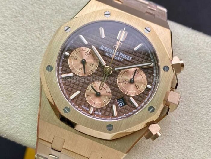BF Factory Audemars Piguet Royal Oak Chronograph 26331OR.OO .1220OR.02 41mm Full Rose Gol Super Clone Watch,Clean Factory Watch