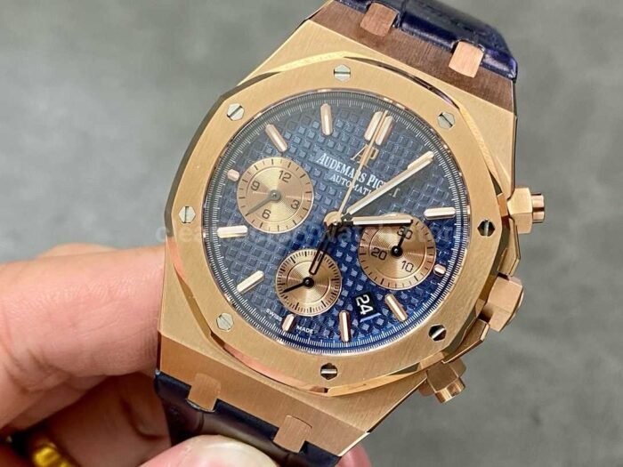 BF Factory Audemars Piguet Royal Oak Chronograph 26331OR.OO .D315CR.01 41mm Rose 6 Super Clone Watch,Clean Factory Watch