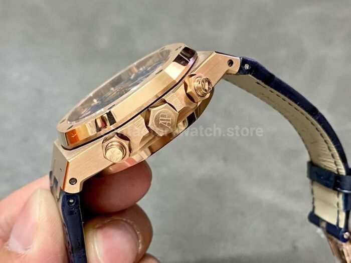 BF Factory Audemars Piguet Royal Oak Chronograph 26331OR.OO .D315CR.01 41mm Rose 7 Super Clone Watch,Clean Factory Watch