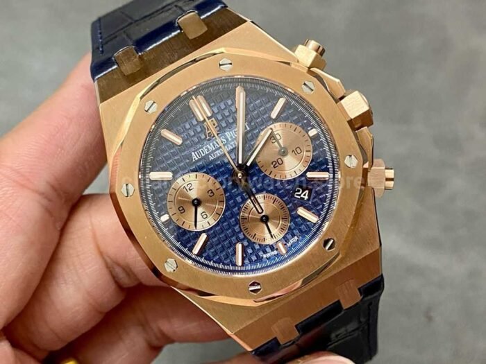BF Factory Audemars Piguet Royal Oak Chronograph 26331OR.OO .D315CR.01 41mm Rose 9 Super Clone Watch,Clean Factory Watch