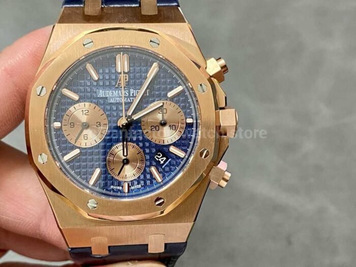 BF Factory Audemars Piguet Royal Oak Chronograph 26331OR.OO .D315CR.01 41mm Rose Go 1 Super Clone Watch,Clean Factory Watch