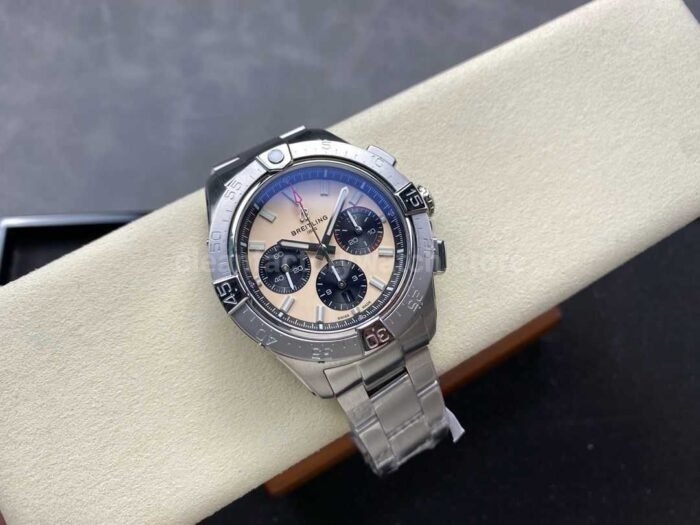BLS Factory Breitling Avenger B01 Chronograph AB0147101A1A1 44mm Full Steel Brown Dial 8 Super Clone Watch,Clean Factory Watch