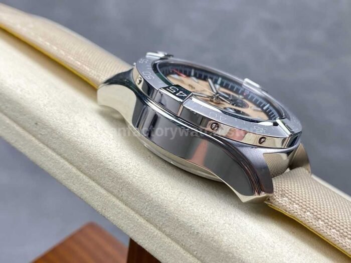BLS Factory Breitling Avenger B01 Chronograph AB0147101A1X1 44mm Steel C Super Clone Watch,Clean Factory Watch