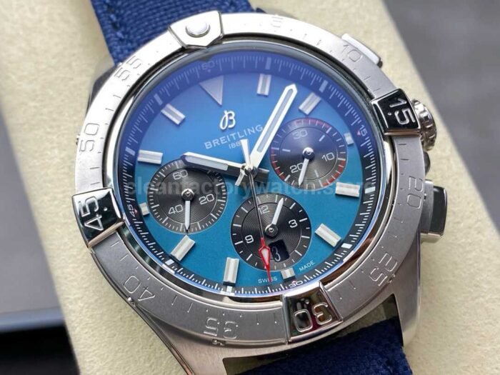 BLS Factory Breitling Avenger B01 Chronograph AB0147101C1X1 44mm Steel Calf S 9 Super Clone Watch,Clean Factory Watch