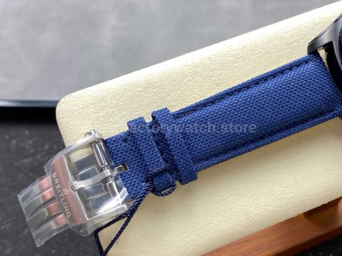 BLS Factory Breitling Avenger SB01474A1C1X1 44mm Ceramic Dark Blue Calf Skin Strap Dark Blue 6 Super Clone Watch,Clean Factory Watch