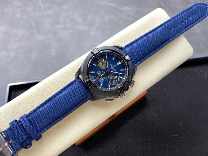 BLS Factory Breitling Avenger SB01474A1C1X1 44mm Ceramic Dark Blue Calf Skin Strap Dark Blue 8 Super Clone Watch,Clean Factory Watch