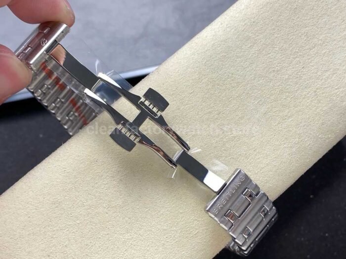 BLS Factory Breitling Chronomat GMT A32398A11L1A 40mm Yellow GMT Needle Full Steel L 4 Super Clone Watch,Clean Factory Watch