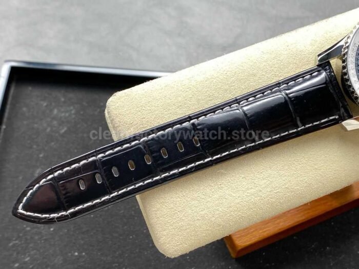 BLS Factory Breitling Montbrillant Datora A2133012B993 43mm Steel Leathe Super Clone Watch,Clean Factory Watch