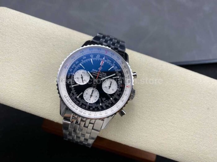 BLS Factory Breitling Navitimer B01 Chronograph AB0121211B1A1 43mm Full Ste 5 Super Clone Watch,Clean Factory Watch