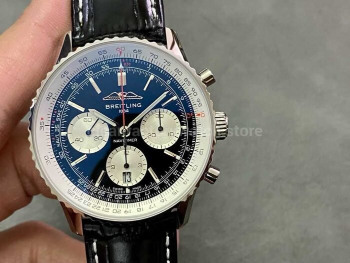 BLS Factory Breitling Navitimer B01 Chronograph AB0138211B1P1 43mm Ste 5 Super Clone Watch,Clean Factory Watch