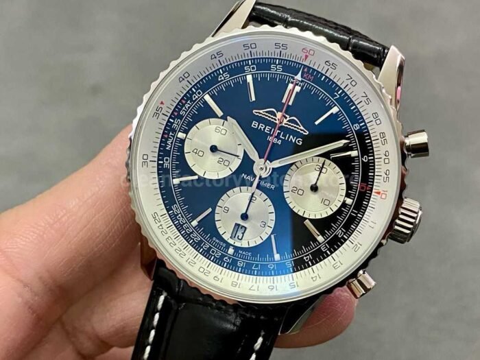 BLS Factory Breitling Navitimer B01 Chronograph AB0138211B1P1 43mm Ste 6 Super Clone Watch,Clean Factory Watch