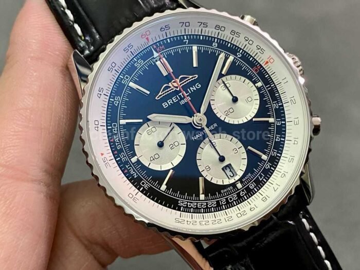 BLS Factory Breitling Navitimer B01 Chronograph AB0138211B1P1 43mm Ste 9 Super Clone Watch,Clean Factory Watch