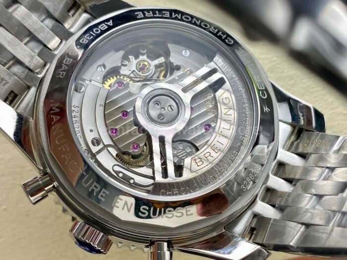 BLS Factory Breitling Navitimer B01 Chronograph AB0138241G1A1 43mm Full Steel Super Clone Watch,Clean Factory Watch