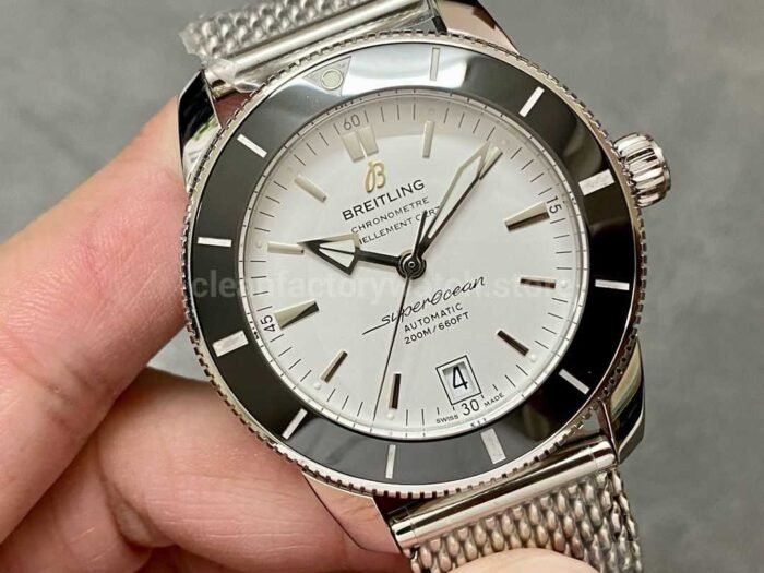 BLS Factory Breitling Superocean Heritage 42 A1732124/G717 Full Steel White Dial - Image 2