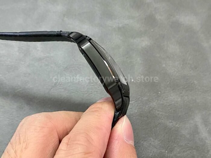 BV Factory Cartier Santos WSSA0039 39.8mm Full Black Steel Black Dial - Image 5