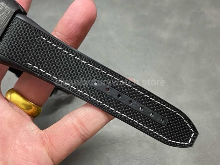 FM Factory Franck Muller Tourbillon Vanguard V45 T SQT CARBON.ER 44mm Carbon Rub 4 Super Clone Watch,Clean Factory Watch