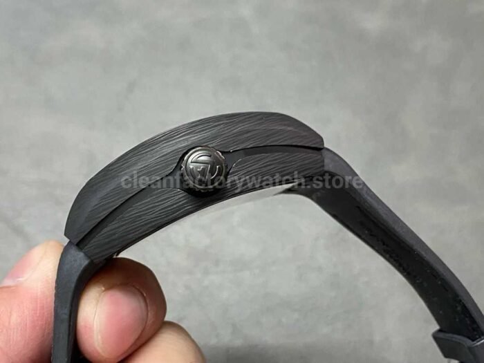 FM Factory Franck Muller Tourbillon Vanguard V45 T SQT CARBON.ER 44mm Carbon Rub 5 Super Clone Watch,Clean Factory Watch